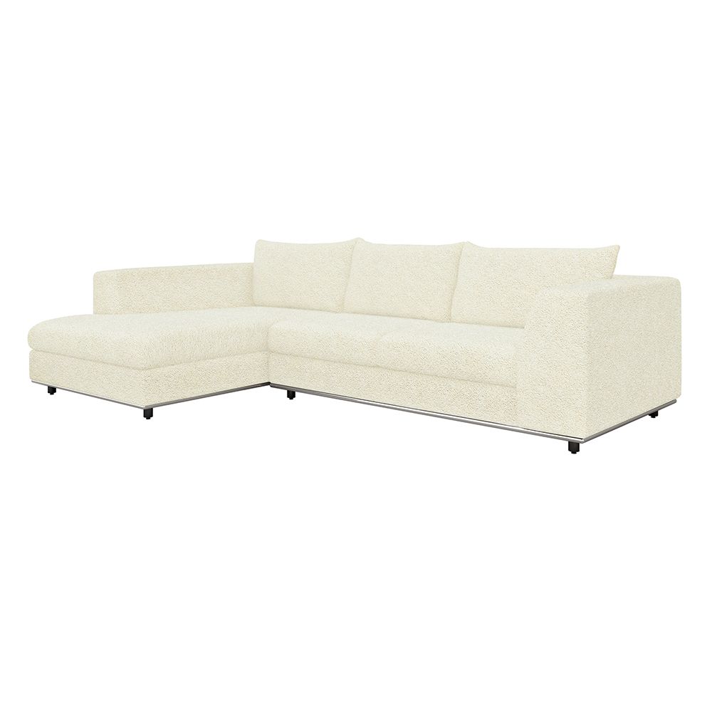 Interlude Home Comodo Chaise Sectional