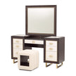 Michael Amini Belmont Place Vanity with Mirror & Bench - Espresso