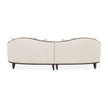 Michael Amini Camellia Field 3-Piece Chenille Sofa - Linen/Warm Pecan