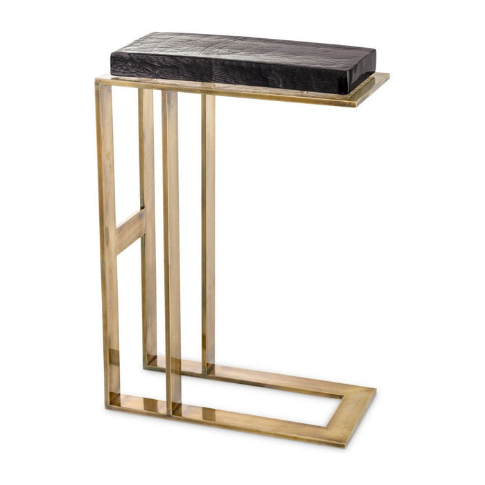 Eichholtz Pierre Glass Top Side Table