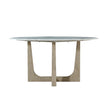Theodore Alexander Repose Marble Round Dining Table