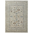 Feizy Karina 69G5F Transitional Floral & Botanical Rug in Ivory/Gray/Brown