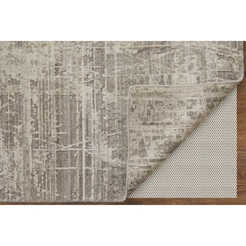 Feizy Eastfield 69A5F Modern Abstract in Gray/Ivory
