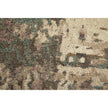 Feizy Eden 39QRF Modern Abstract Rug in Ivory/Blue/Purple