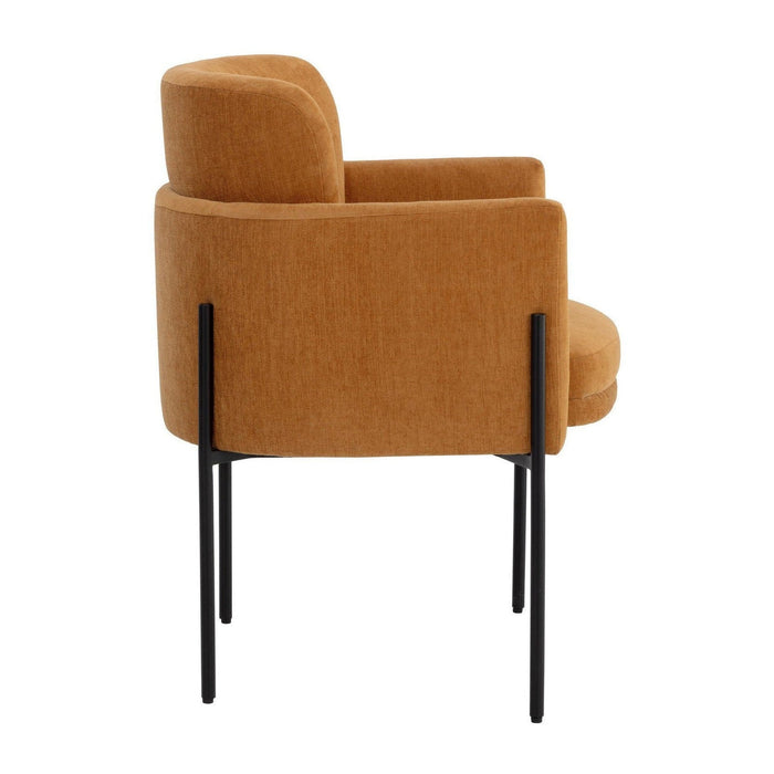 Sunpan Richie Dining Armchair - Black - Danny Amber