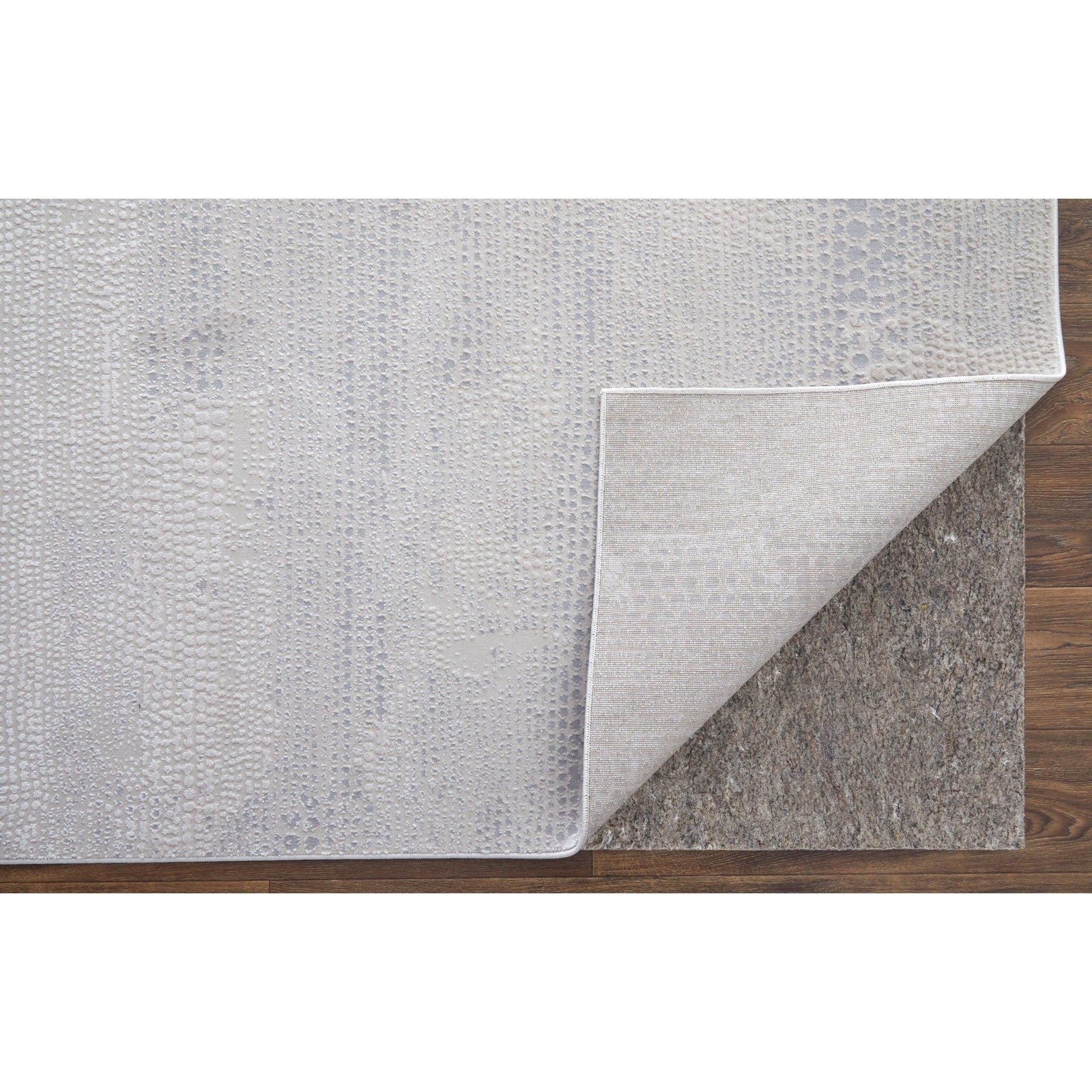 Feizy Prasad 39N8F Modern Distressed in Ivory/Silver/Gray