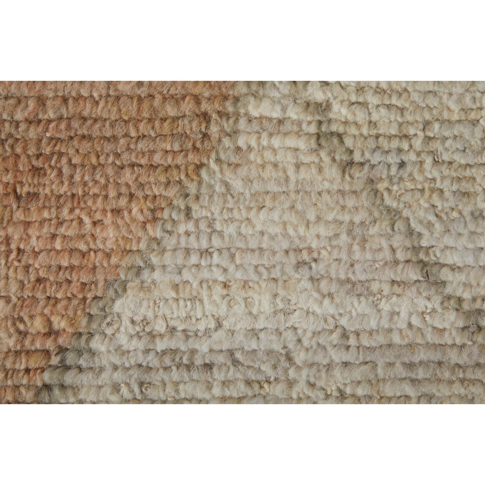 Feizy Kasbah 69G1F Transitional Moroccan Rug in Tan/Orange/Gray