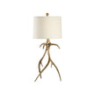 Wildwood Antler Brass Hall Lamp