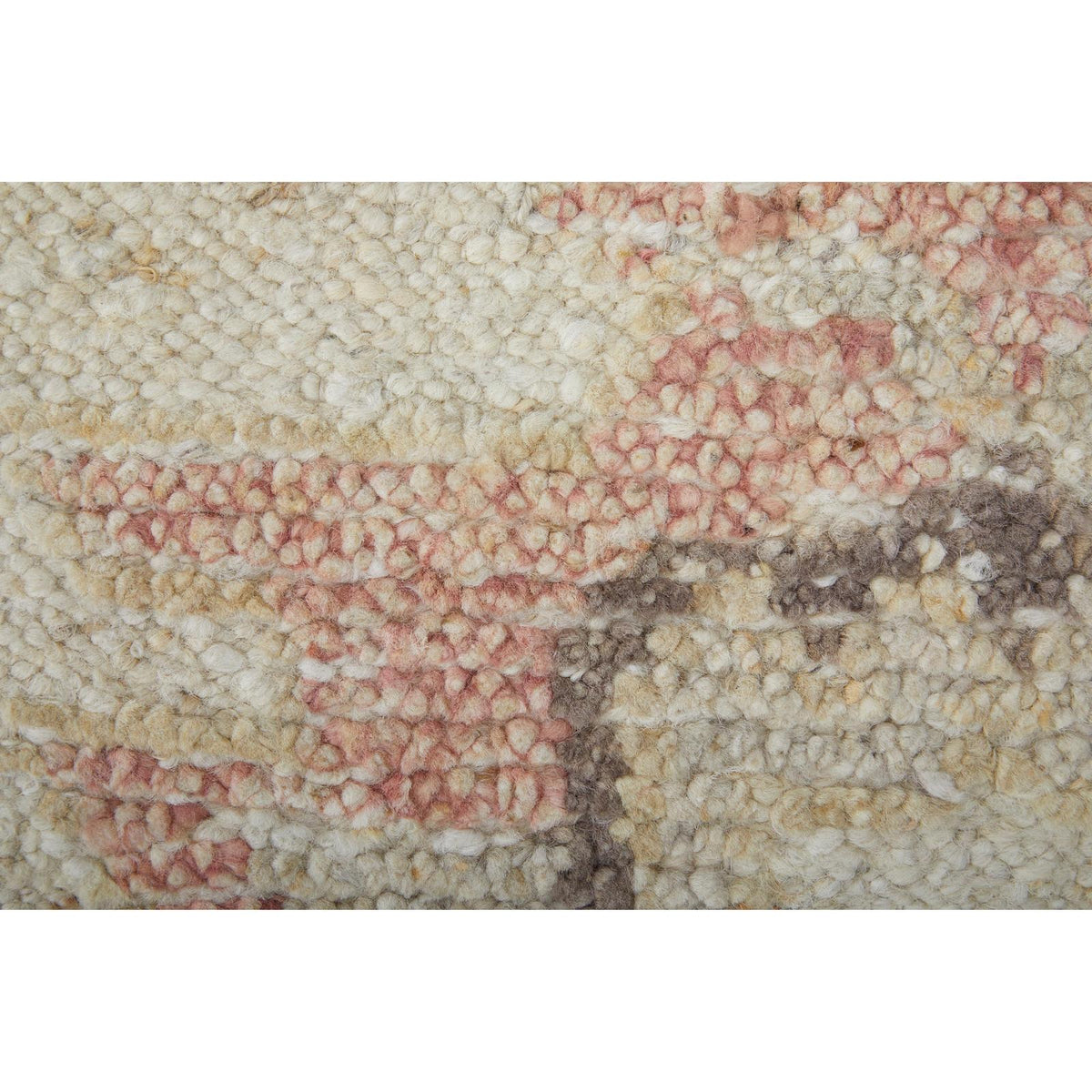 Feizy Grafton 69FLF Transitional Floral & Botanical Rug in Ivory/Orange/Gray