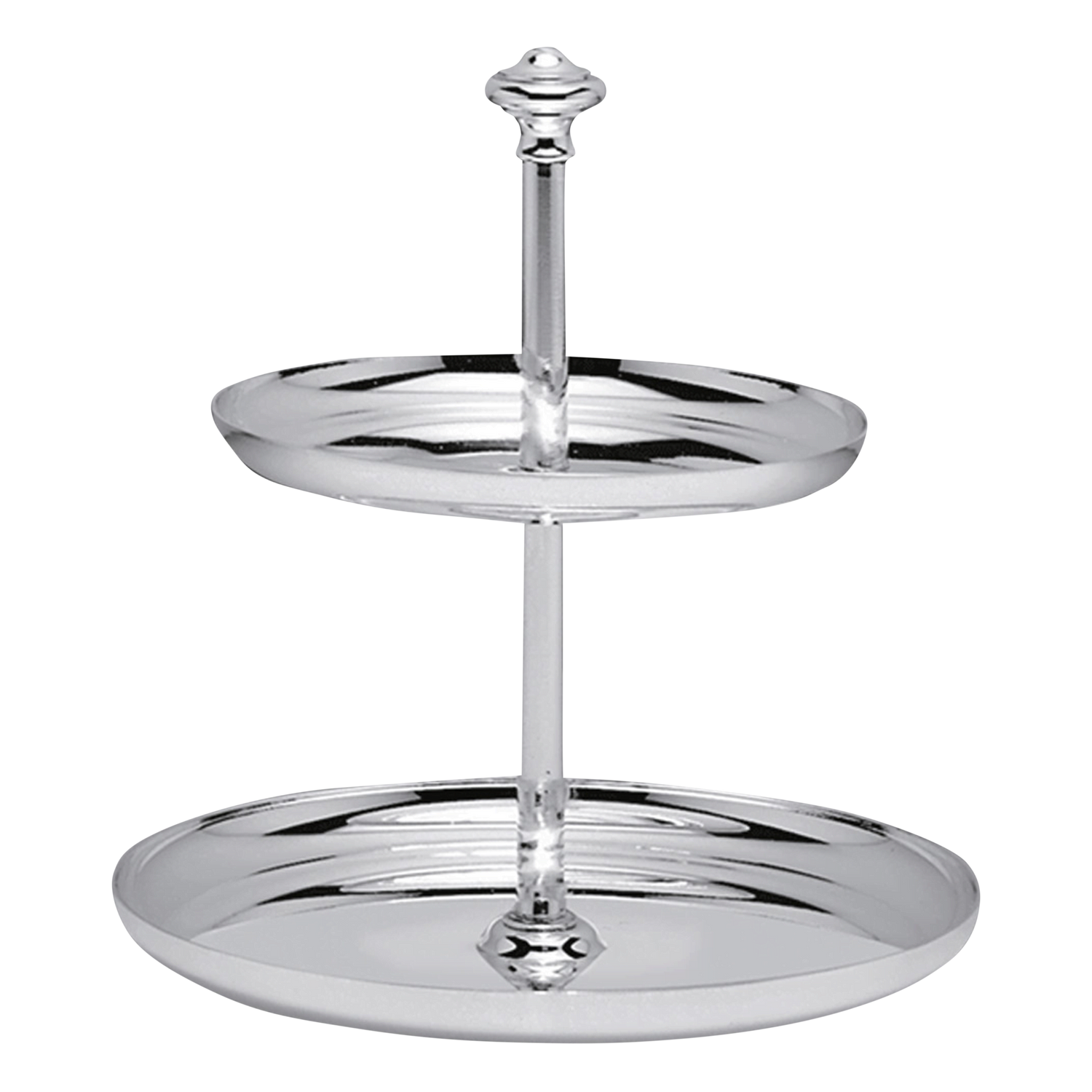 Christofle Albi Silver Plated 2-Tier Pastry Strand