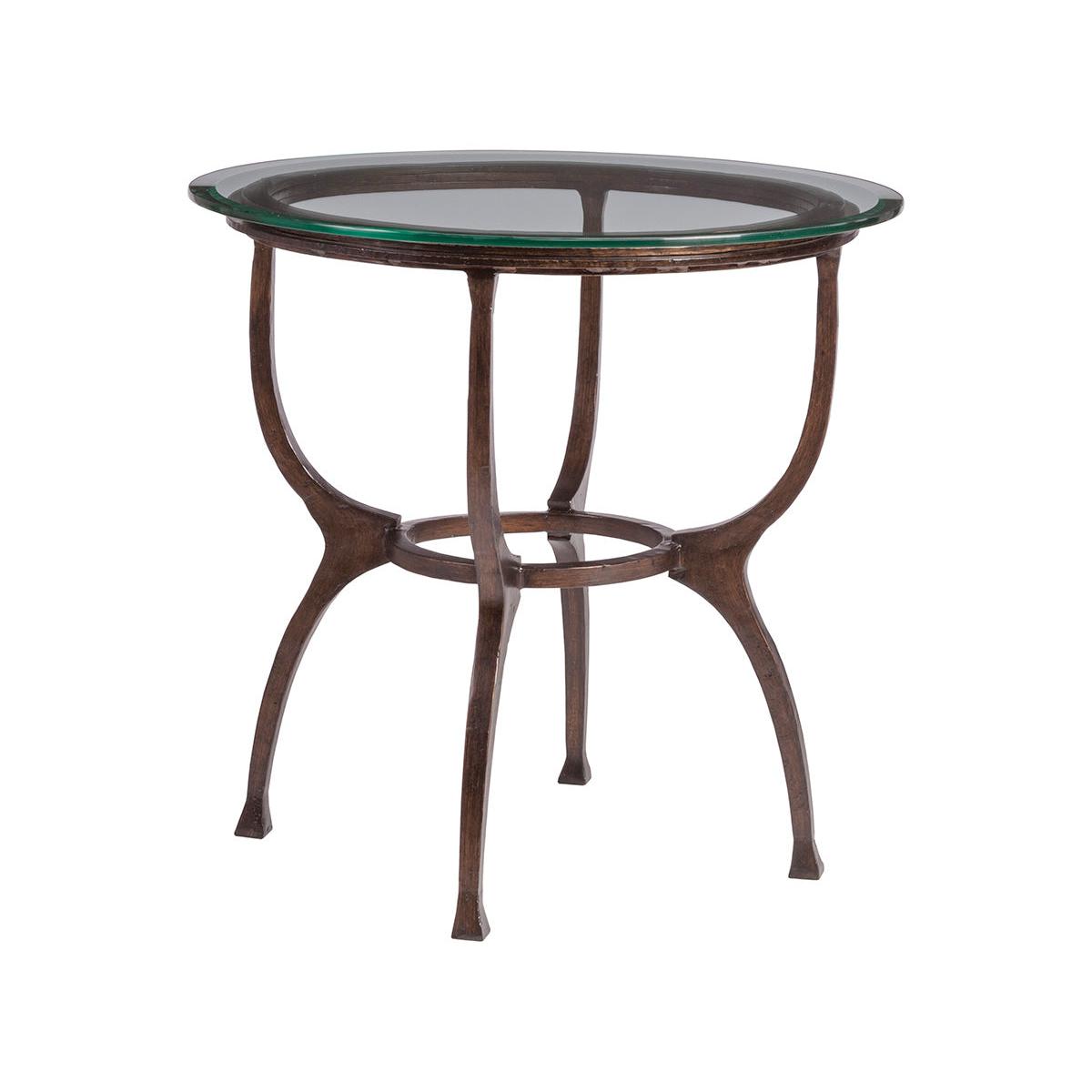 Artistica Home Metal Designs Patois Round End Table Clearance