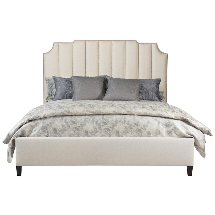 Bernhardt Interiors Bayonne Upholstered Fabric Bed with Low Footboard