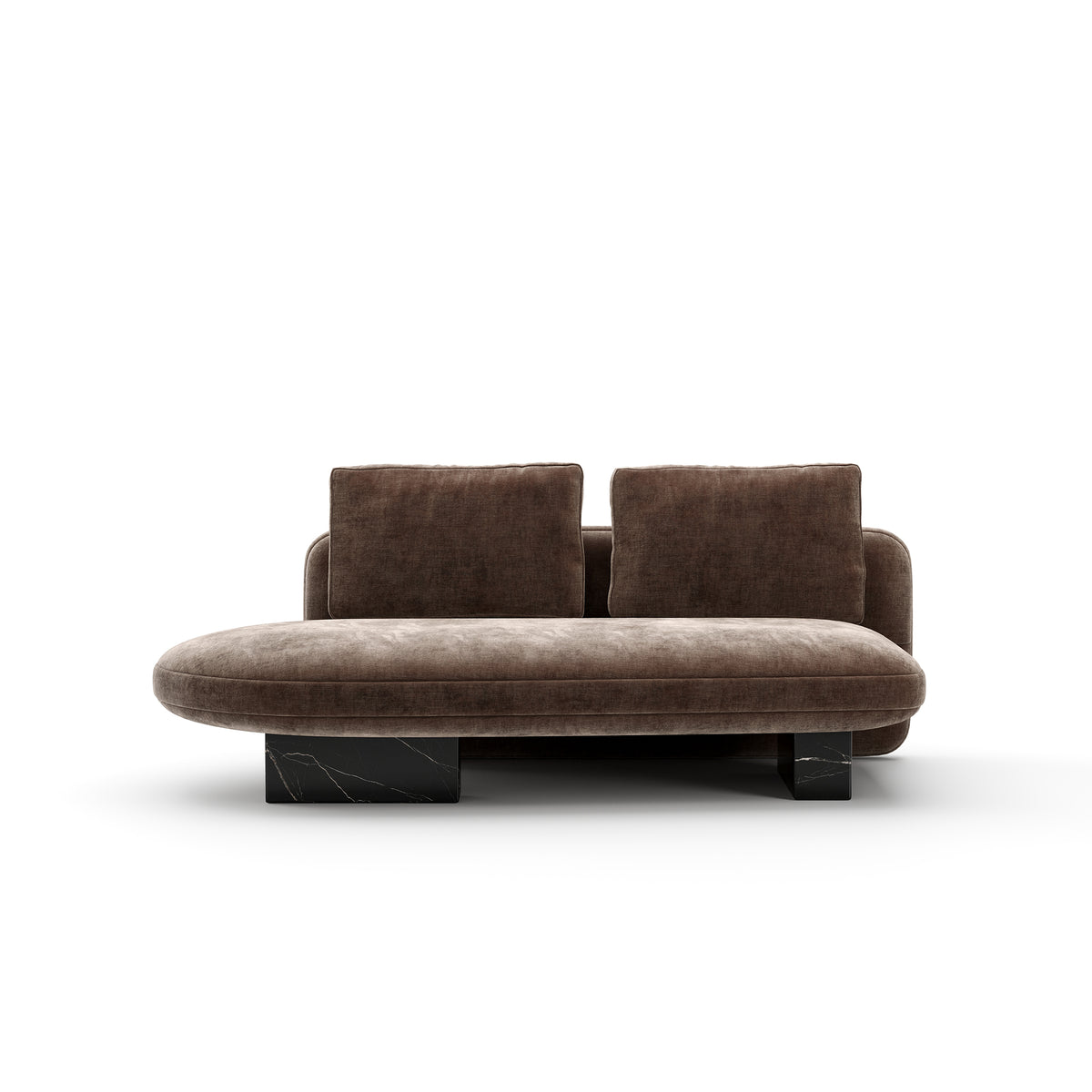 Caracole Overlap Sectional - Components