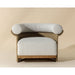 Sunpan Asos Lounge Chair - Louis Cream