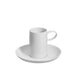 Vista Alegre Domo White Coffee Cup and Saucer