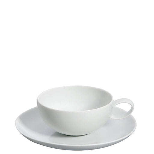 Vista Alegre Domo White Breakfast Cup and Saucer