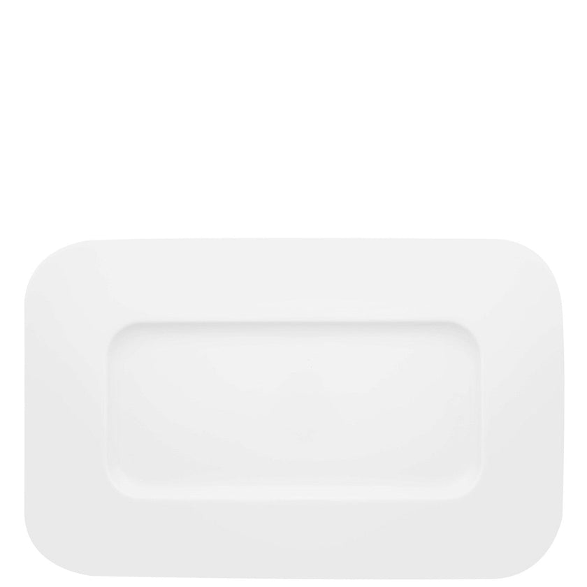 Vista Alegre Silk Road White Rectangular Plate
