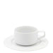 Vista Alegre Silk Road White Coffee Cup and Saucer 13 CL