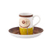 Vista Alegre Pessoa Expresso Cups and Saucer - Set of 4