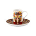 Vista Alegre Pessoa Expresso Cups and Saucer - Set of 4