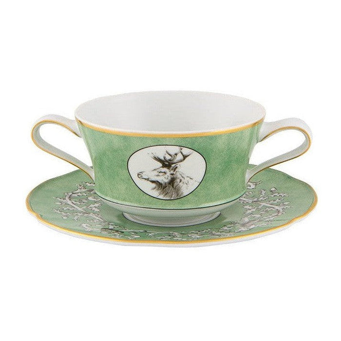 Vista Alegre Casa De Alba Consome Cup and Saucer