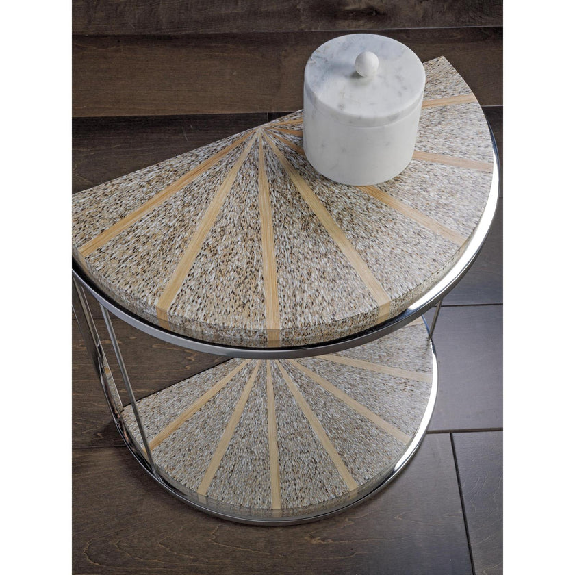 Artistica Home Signature Designs Montez Demilune Spot Table