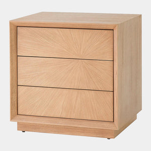 Global Views Burst Nutmeg Bedside Chest