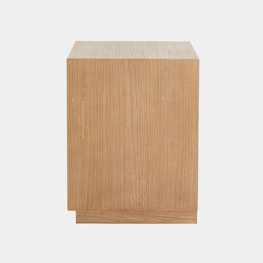 Global Views Burst Nutmeg Bedside Chest