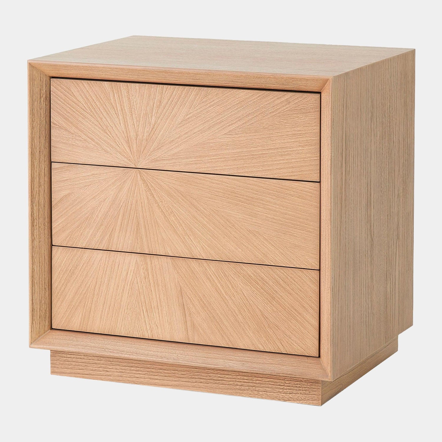 Global Views Burst Nutmeg Bedside Chest