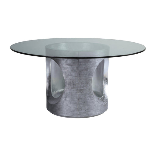 Artistica Home Signature Designs Circa Round Dining Table With Glass Top