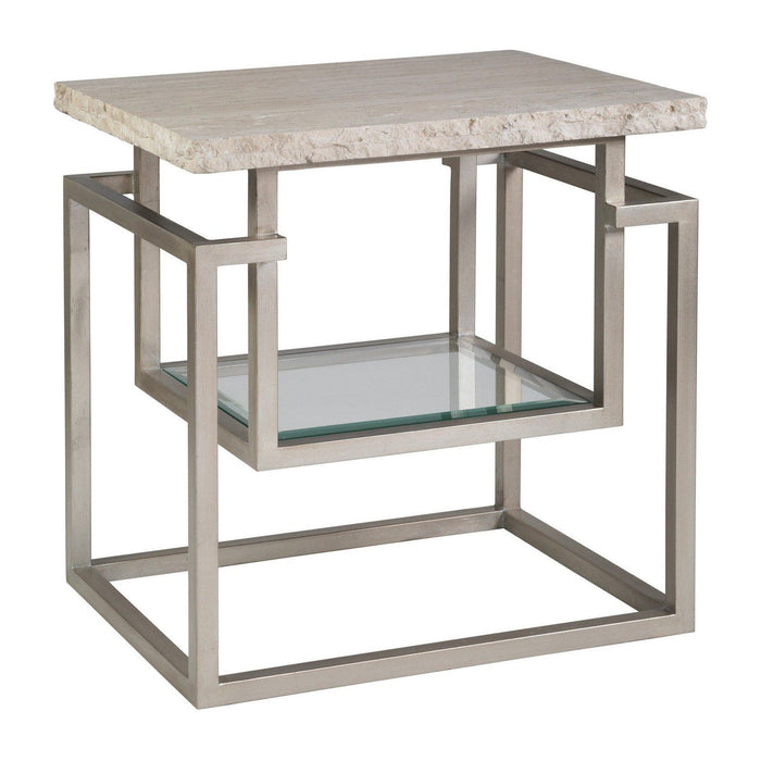 Artistica Home Signature Designs Theo Rectangular End Table