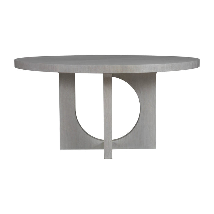 Artistica Home Signature Designs Misty Gray Apostrophe Round Dining Table