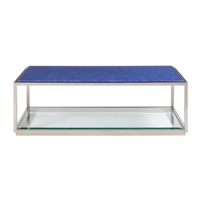 Artistica Home Signature Designs Ultramarine Rec Cocktail Table