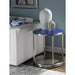 Artistica Home Signature Designs Ultramarine Round End Table