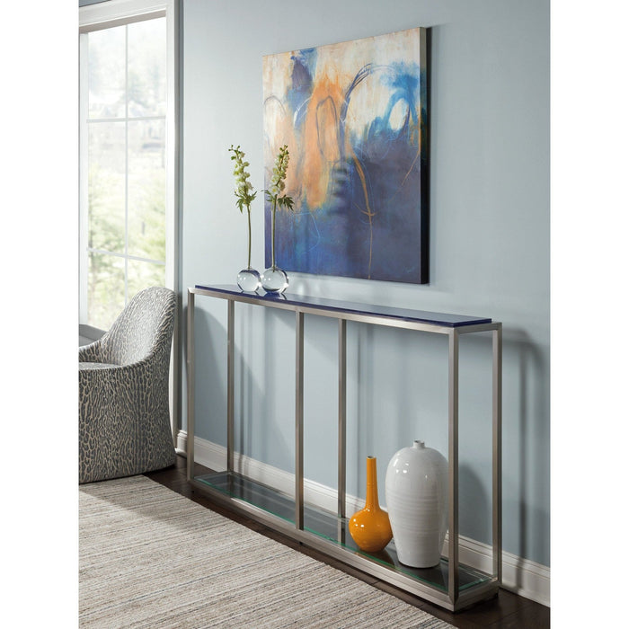 Artistica Home Signature Designs Ultramarine Shallow Console