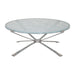 Artistica Home Signature Designs Snowscape Round Cocktail Table