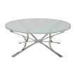 Artistica Home Signature Designs Snowscape Round Cocktail Table