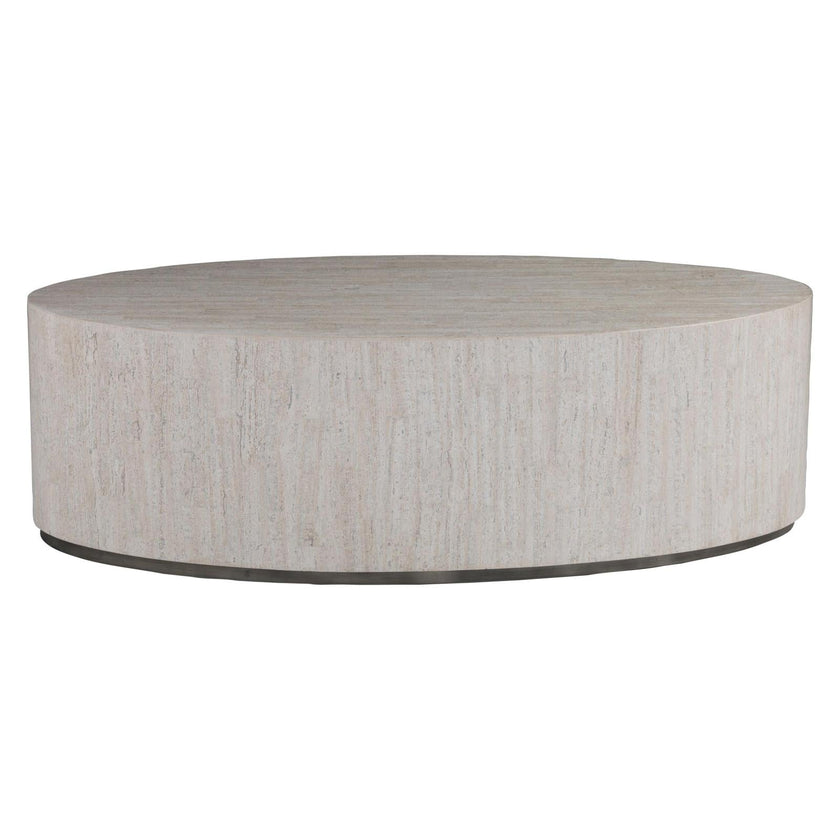 Artistica Home Signature Designs Cassio Oval Cocktail Table