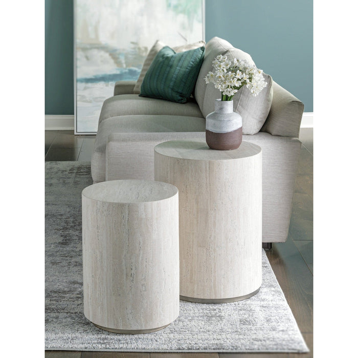 Artistica Home Signature Designs Cassio Round Drum Spot Table