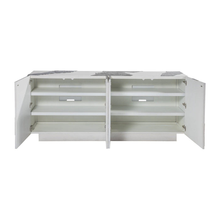 Artistica Home Signature Designs Contago White Media Console