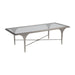 Artistica Home Signature Designs Porto Silver Rectangular Cocktail Table