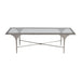 Artistica Home Signature Designs Porto Silver Rectangular Cocktail Table