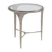 Artistica Home Signature Designs Porto Silver Round End Table