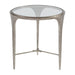 Artistica Home Signature Designs Porto Silver Round End Table