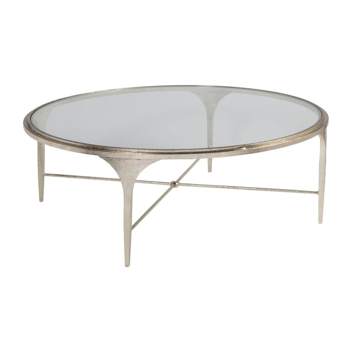 Artistica Home Signature Designs Porto Champagne Round Cocktail Table