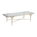 Artistica Home Signature Designs Porto Champagne Rectangular Cocktail Table