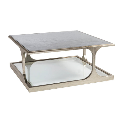 Artistica Home Signature Designs Bond Street Champagne Square Cocktail Table