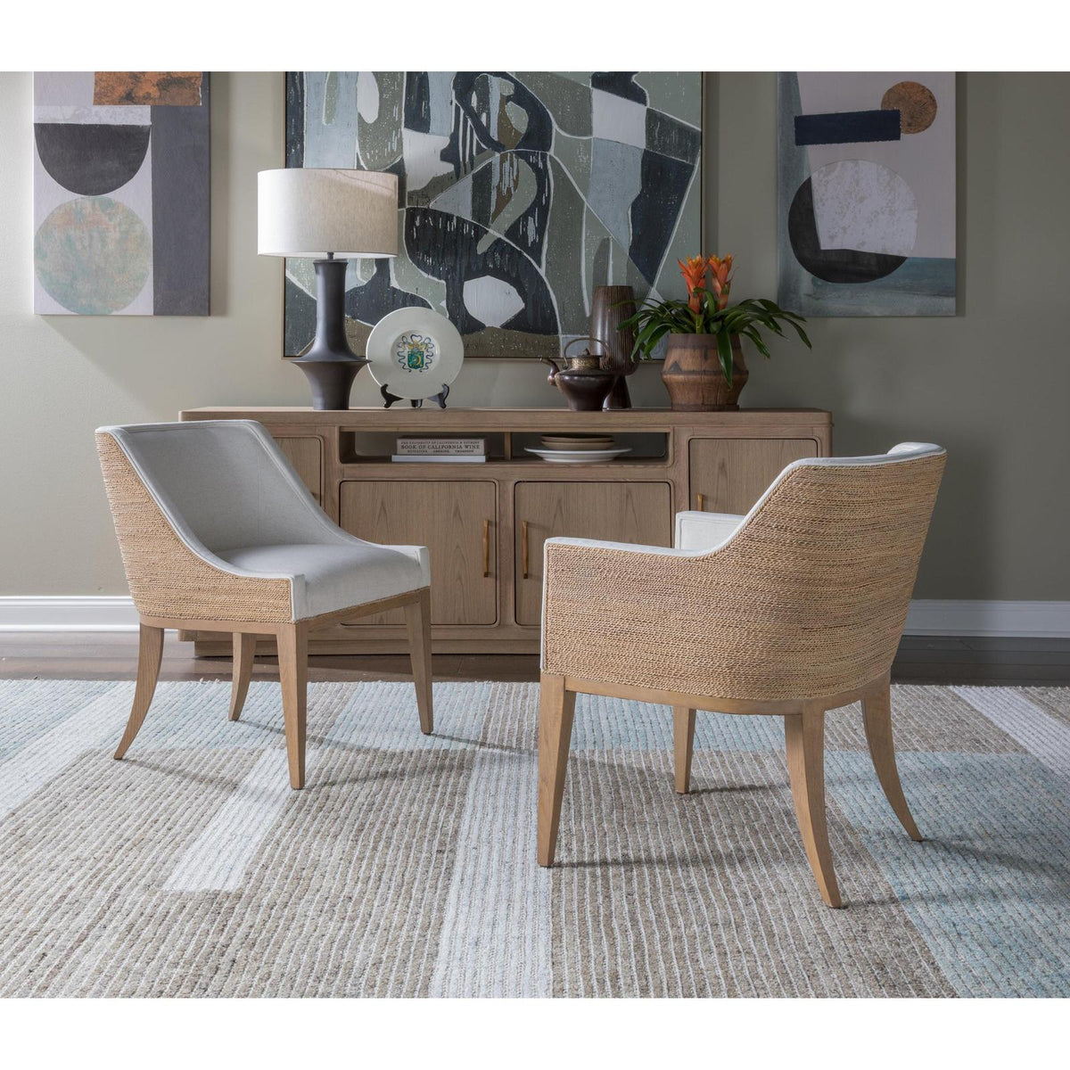 Artistica Home Simpatico Woven Arm Chair