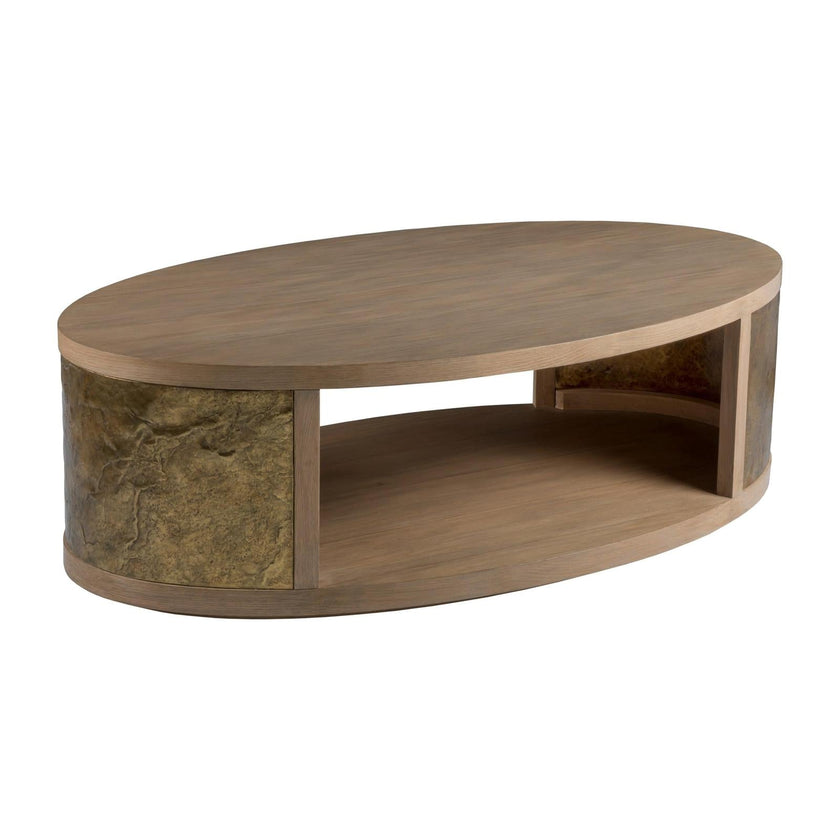 Artistica Home Simpatico Oval Cocktail Table