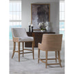 Artistica Home Simpatico Woven Back Counter Stool